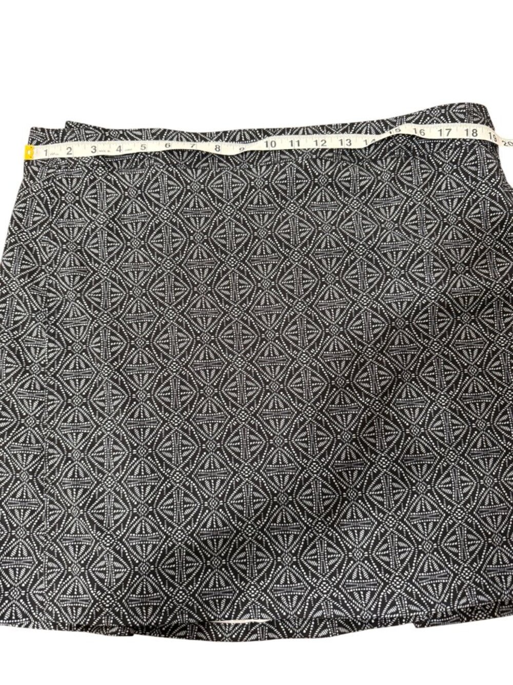 Rip Skirt Womens Size XL Wrap Skirt Hawaiian Black Pearl Batik Adjustable-Waist - Picture 5 of 7